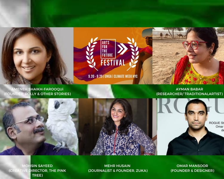 Press Release: First Ever Pakistani Panel on Climate Impact on Heritage at Arts for the Future Festival During UNGA80 & Climate Week NYC